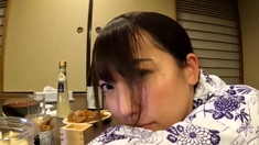 Kanako Iioka Amateur Hot Asian Milf In Kimono Uses Sex Toys