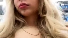 Amateur Blonde Teen Plays Solo with Toy Webcam Porn