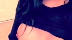 Webcam Big Tits Brunette Woman Teasing Online