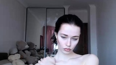 Hot Amateur Webcam Teen Masturbates For Their Fans