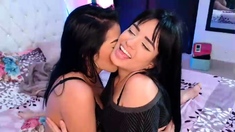Latin lesbian teens 69 on webcam