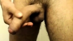 THICK HEAVY UNCUT LATIN MEAT - JUST A SAMPLE - NO CUMSHOT